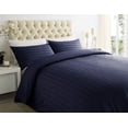 thumbnail image 1 of 700 Thread Count 100% Egyptian Cotton 4-Piece Bed Sheet Set (1 Flat, 1 Fitted Sheet, 2 Pillow Covers) 27 Inches Deep Pocket Stripe Pattern, 1 of 4