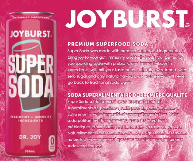 Joyburst Dr. Joy Super Soda