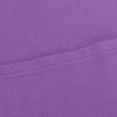 thumbnail image 4 of CFLVAEK Robes for Women Short Sleeve Zipper Robe Lightweight Soft House Coats with Pockets Solid Color Fall Spring Nightgowns 2025 Purple XL, 4 of 8