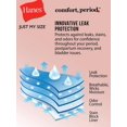 thumbnail image 2 of Hanes Comfort, Period. Super Leak Protection Boyshort, 1-Pack, 2 of 6