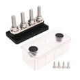 thumbnail image 2 of POWER DISTRIBUTION JUNCTION POST 4-TERMINAL BUS BAR FOR CARS BOATS RVs, 2 of 7