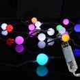 thumbnail image 4 of 200 LED Color Changing Christmas Lights, 16FT Outdoor Christmas Tree Lights with Remote, Fairy String Lights Pink Green Lights Waterproof Twinkle Lights Plug in for Xmas Wedding Party Decorations, 4 of 8