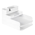 thumbnail image 2 of Stylo + Gear bureau boîte de rangement blanc, 2 of 4