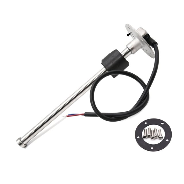 240-33 Fuel Float Sensor 52mm Fuel Level Gauge 7 Color LED Oil Tank Level Indicator For Marine Boat Car Water Level Meter ,Suits Most Tanks