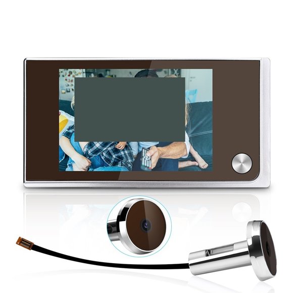 Camera Peephole 120 Degree Door Viewer Wireless Smart Home Door Camera With Monitor