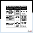 thumbnail image 2 of Dolfino Pro Performa Adult Swim Goggle - Red/Black, 2 of 6