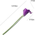 thumbnail image 2 of CHUANK 20pcs Artificial Calla Lily Silk Flowers 13.4” for Home Kitchen Wedding Table Decoration (White), 2 of 18
