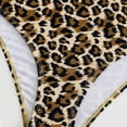 thumbnail image 5 of Sunnyoo Big Girls Leopard Long Sleeve Zip-Up Rash Guard One-Piece Swimsuit Bathing Suit, 5 of 5