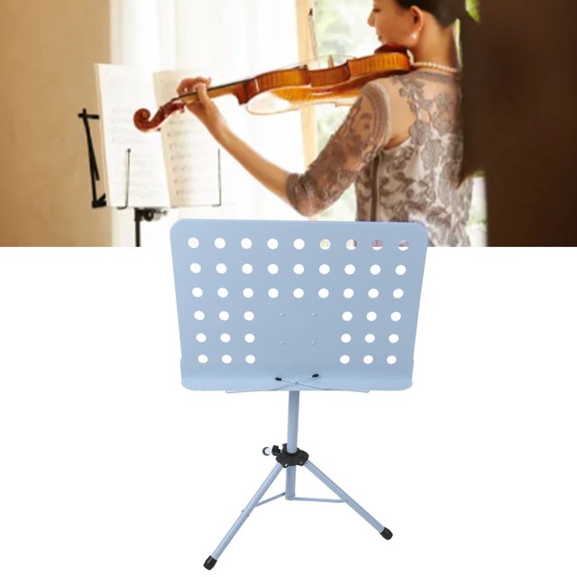 Support de Partition Orchestrale Pliable Dossier de Partition Professionnel Support de Livre de Musique pour Guitare Violon