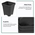 thumbnail image 2 of 20pcs Succulent Plant Flower Pot Plastic Nursery Pots Flower Plant Starter Pots, 2 of 8