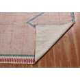 thumbnail image 4 of Casavani Handmade Geometric Outdoor Area Kilim,Red 8x11 Ft, 4 of 6