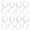 Blanc 2, variante sur Vaidha Lot de 8 Crochets en S Grands Crochets Multifonctions en Forme de S avec Boucle Crochet en S pour Suspendre Manteau,Sac, Tasses pour Cuisine Salle de Bain 2,56 Pouces