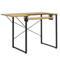 thumbnail image 1 of Sew Ready Dart Table de Couture Polyvalente Poste de Travail avec Dessus Pliant, Noir/brun, 1 of 12