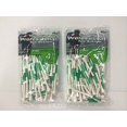 thumbnail image 1 of Pride Professional - Golf Pro Longueur Max - 4 Pouces, 50 Unités, Blanc/vert (Lot de 2), 1 of 2