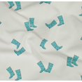 thumbnail image 4 of oneOone Tissu Popeline de Coton Biologique Sergé Bottes Mode Imprimé Tissu BTY 42 Pouces de Large, 4 of 4