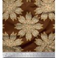 thumbnail image 1 of Soimoi Silk Fabric Mandala Decorative Decor Fabric Printed Yard 42 Inch Wide, 1 of 3