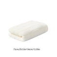 thumbnail image 3 of Meitianfacai Towel Thickened Soft Absorbent Plain Color Household Wash Face Gift Towel, White, 3 of 6