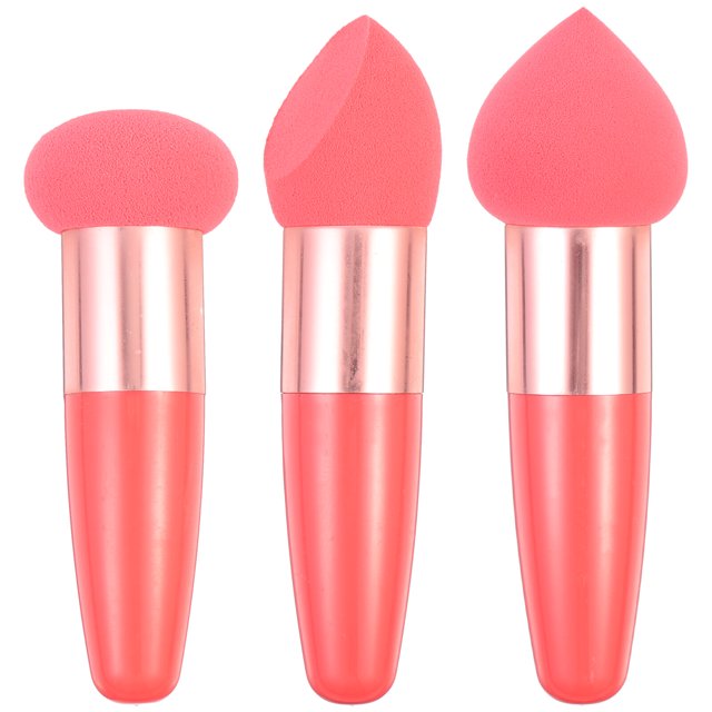 3 Pcs Stylos de Maquillage Beauté Stylos de Maquillage Humides et Secs Éponges de Maquillage Outils Cosmétiques Portables