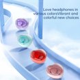 thumbnail image 5 of Écouteurs Bluetooth Cœur Rouge D avec Réduction du Bruit et Ajustement Confortable pour un Port Toute la Journée, 5 of 5