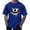 Blue, variant on LUOGENLI Male T-shirts for Mens Men's T Shirt Summer Oversized Shirt Fashion 3D Print Casual Comfortable Shirt Mens T-shirts Graphic Tees Vintage St. Patrick's Day Black XL