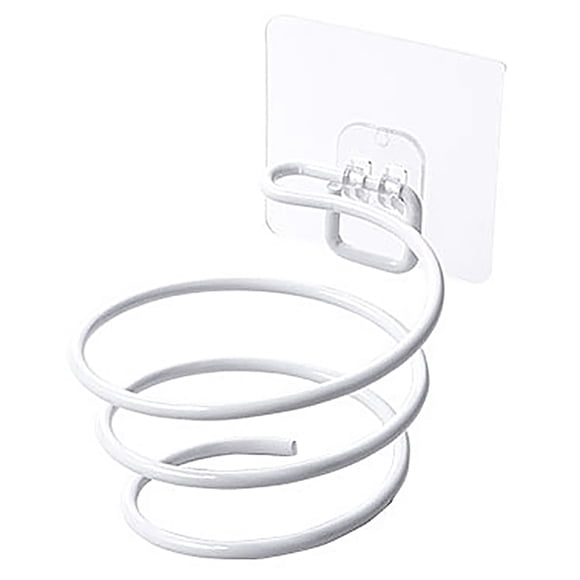 Hair Dryer Holder Wall Mounted Hair Dryer Hanging Rack Hair Dryer Organizer Hair Styling Storage Organizer for Bathroom Barbershop Washroom