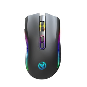 Wireless Gaming Mouse,2.4Ghz Wireless Mouse Gaming Mouse Rgb Backlight Wireless Optical Usb Gaming Mouse 4800Dpi Rechargeable Mute Mice,Gaming Mouse Wireless,Wireless Mouse Gaming