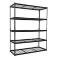 thumbnail image 1 of QinaQin Industrial-Grade Five-Layer Wire Mesh Shelving Unit, Height Adjustable, 2500 Lb Load Capacity, Dimensions: 48x18x72 Inches / 60x24x78 Inches, 1 of 7
