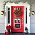 thumbnail image 4 of Christmas Artificial Vines Faux Flower Wall Hanging Table Decor Artificial Green Plant Christmas Home Decor Props, 4 of 6