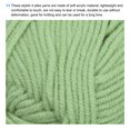 thumbnail image 3 of Unique Bargains Fil Acrylique Vert, Lot de 2 Écheveaux de 50 g, 3 of 7