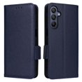 thumbnail image 1 of Étui Portefeuille pour Samsung Galaxy A16, Étui à Rabat avec Fentes pour Cartes et Support, Bleu, 1 of 5