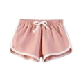 thumbnail image 1 of Running Tennis Shorts for Girls New Girls Athletic Shorts Active Performance Shorts Kids Summer Sports Shorts Running Yoga Shorts with Drawstring Pinky 7 Years, 1 of 3