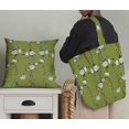 thumbnail image 5 of Soimoi Modal Satin Fabric Leaves & Peony Floral Decor Fabric Printed Yard 42 Inch Wide, 5 of 5