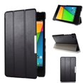 thumbnail image 2 of Étui Folio Pliant en Cuir PU pour Google Nexus 7 FHD 2e (2e Gén. 2013) Étui à Rabat pour Tablette avec Support Mise en Veille/réveil Automatique Rouge, 2 of 6