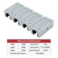 thumbnail image 2 of 4PCS SBR12LUU SBR16LUU SBR20LUU 4 Pcs / Bag Linear Support Rail SBR16 SBR20 Carriage Linear Guide Bearing Slides For CNC Router ,Long Lasting, 2 of 7