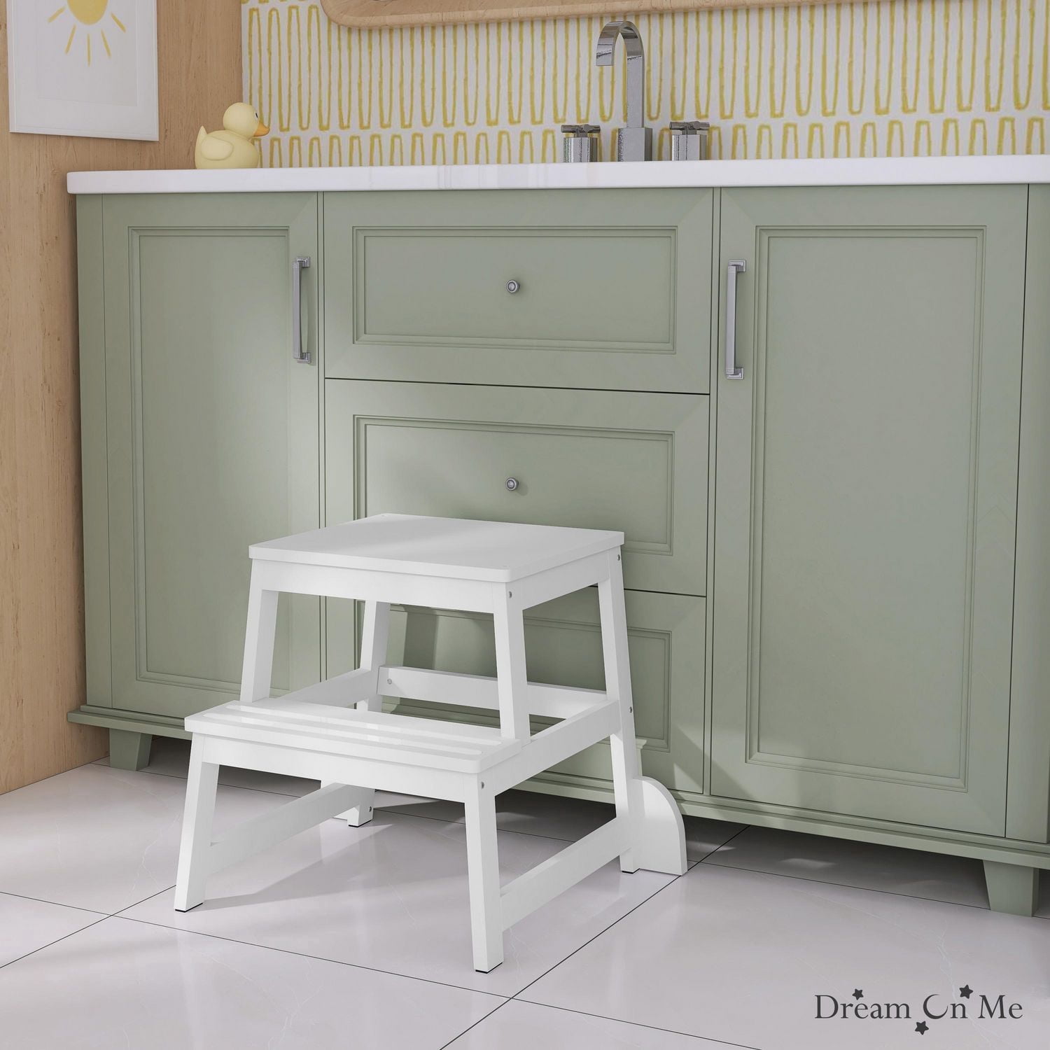 Dream On Me 2-in-1 Funtastic Tower and Step Stool