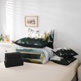 thumbnail image 4 of YST Modern Graffiti 7-Piece Comforter Set, Contemporary Abstract Design, King, 4 of 4