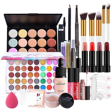 serony Professional Makeup Set Portable Travel Makeup Organizer Storage Box Cosmetics Kit All in One Makeup Kit Cosmetic Starter Kit
