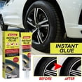 thumbnail image 3 of QJUHUNG Strong Rubber Black Tyre Puncture Repair Glue.For Car Automotive Vehicle BEST C0H6, 3 of 6
