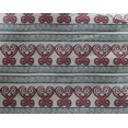 thumbnail image 4 of oneOone Georgette Viscose Fabric Chevron & Swirl Block Print Fabric By The Yard 42 Inch Wide, 4 of 4