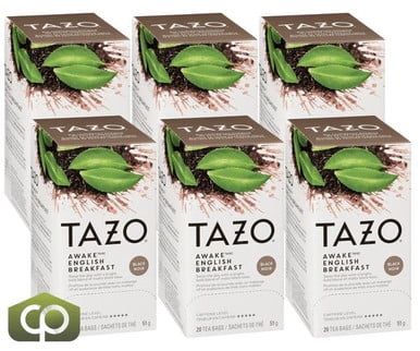 Tazo Tea Bag Awake English Breakfast 20 CT (6/Case)