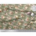thumbnail image 2 of Soimoi Poly Georgette Fabric Love Text & Puppies Dog Printed Fabric 1 Yard 52 Inch Wide, 2 of 3