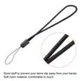 thumbnail image 4 of Unique Bargains 18cm Portable Item Nylon Cord Lanyards Hand Wrist Strap String Black 20 Pack, 4 of 6