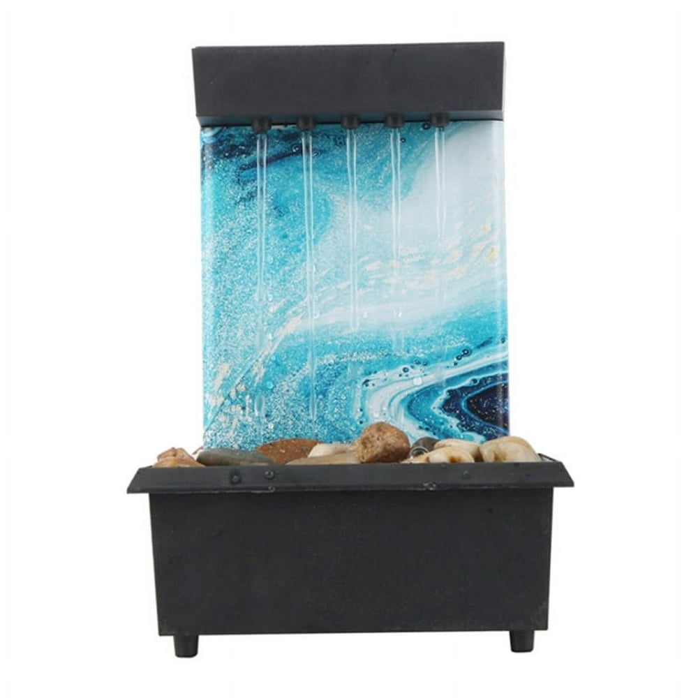 CNKOO Waterfall Fountain TableTop Ornaments Crafts Landscape Waterfall Scene Basin Home 4
