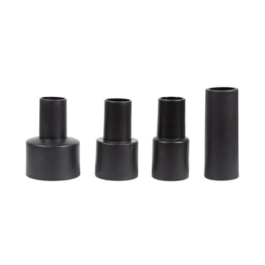 4 PC VAC ADAPTER KIT(1-1/2" to 1-1/4", 1-7/8" to 1-1/4", 2-1/2" to 1-1/4", 1-1/4" to 1-1/2" )