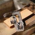 thumbnail image 2 of Shisuyan 5Pcs Single Stud Fitting L Track Ring Fitting Steel Single Stud Track Fitting with Ring Steel O-Ring, 2 of 9