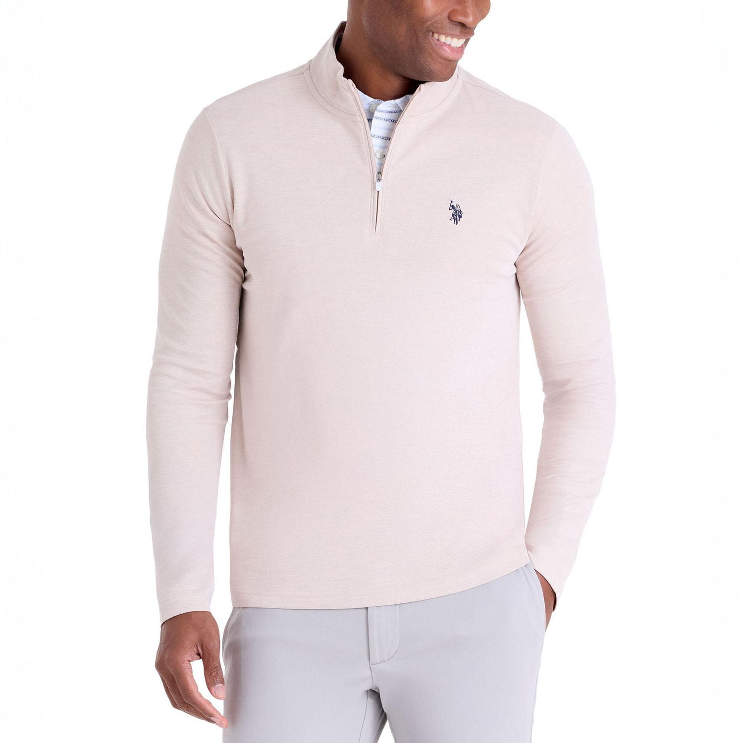 U.S. Polo Assn Pull à col zippé