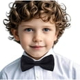 thumbnail image 4 of Children's Plaid Bow Tie for School Uniforms - Unisex Comfortable Breathable Fabric Student Accessory, 4 of 6