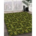 thumbnail image 3 of Ahgly Tapis d'Intérieur Lavable en Machine Carré Transitionnel Gris Minuit, 5 Pieds Carré, 3 of 7