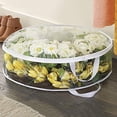 thumbnail image 4 of Wreath Storage Bag Garland Storage Bag Tear - Double Zipper Transparent Storage Bag Plastic Bag Storage, 4 of 8