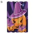 thumbnail image 3 of Shower Curtain Waterproof Quick Drying Decorative Fashionable Bathroom Bathing Curtain Halloween Decor Daily Use, 3 of 7